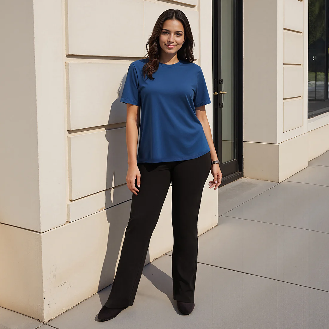 Cotton Pro Curved Hem Tee - Image 68
