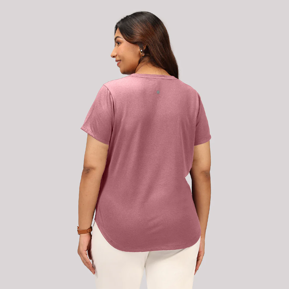 Cotton Pro Curved Hem Tee - Image 81