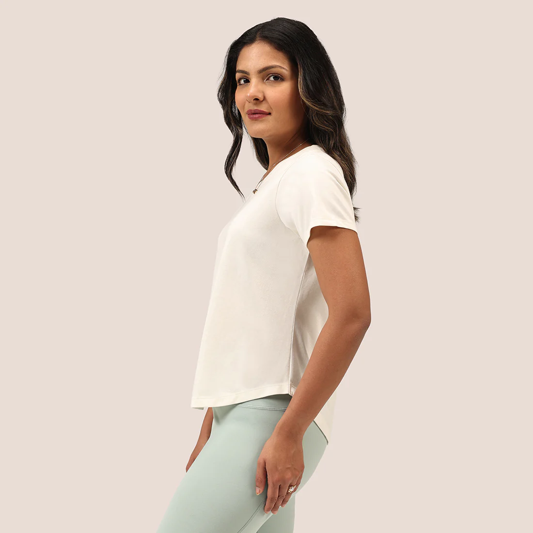 Cotton Pro Curved Hem Tee - Image 86