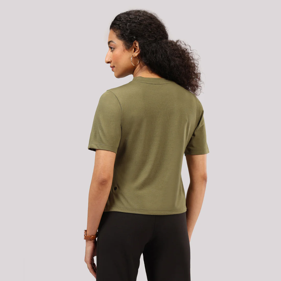 Cotton Pro High Neck Top - Image 22
