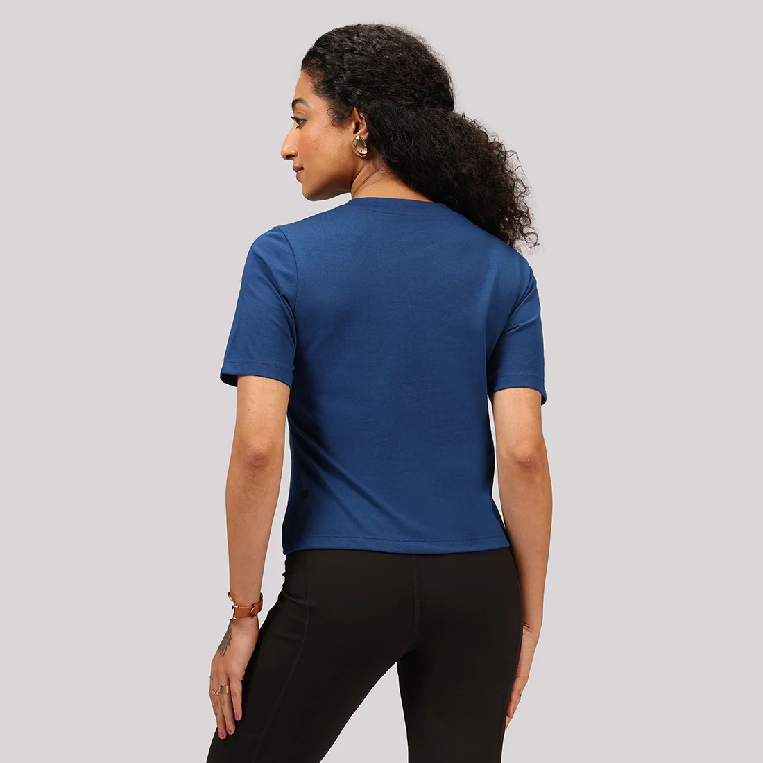 Cotton Pro High Neck Top - Image 35