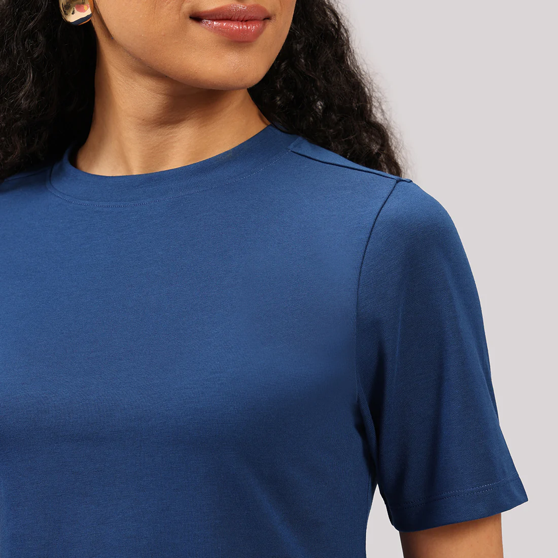 Cotton Pro High Neck Top - Image 39