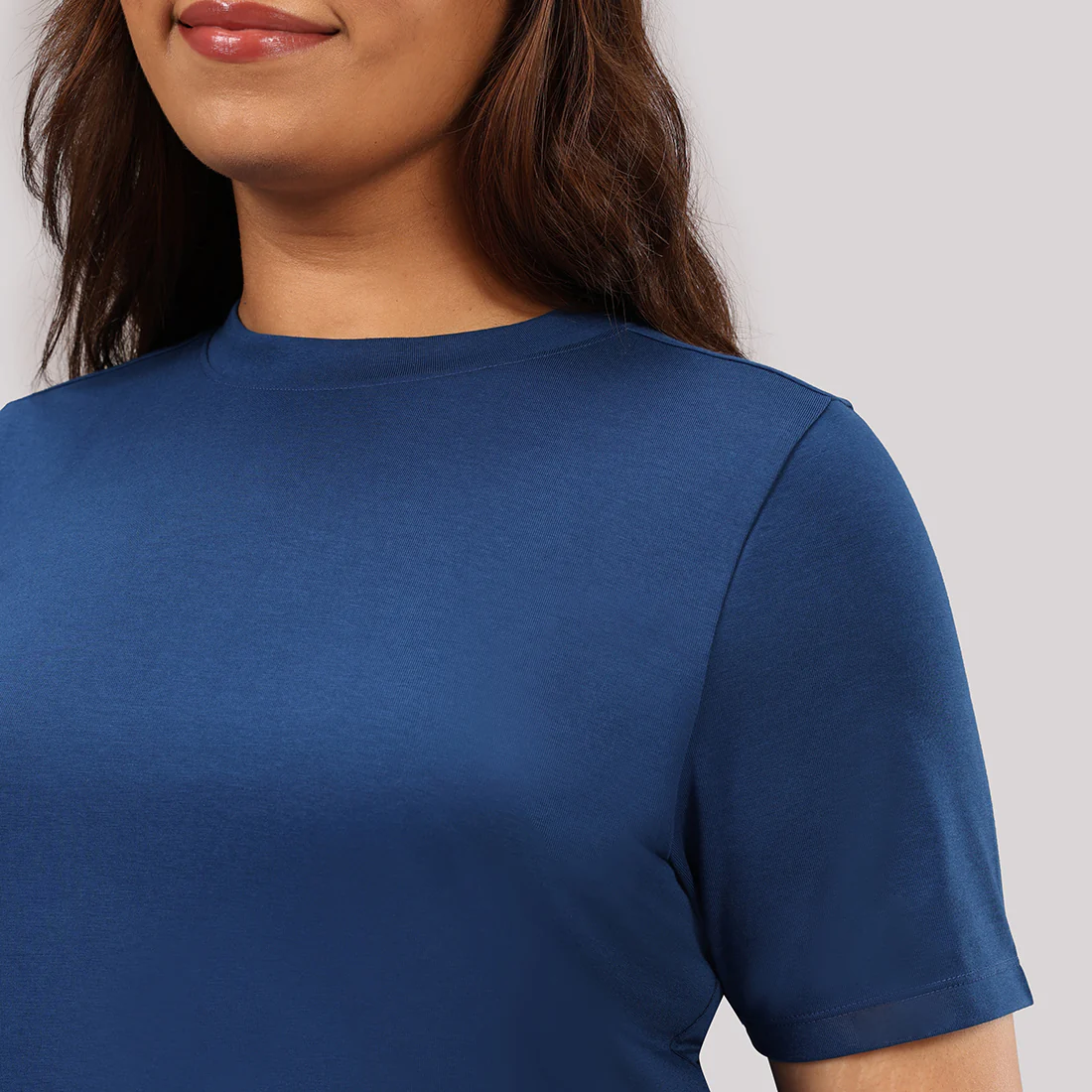 Cotton Pro High Neck Top - Image 43