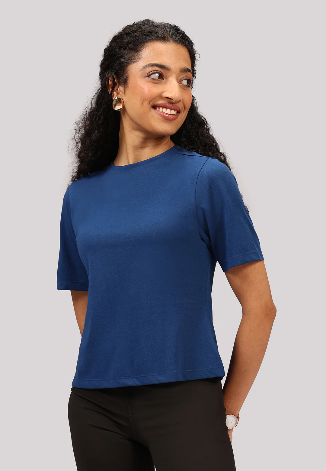 Cotton Pro High Neck Top - Image 48