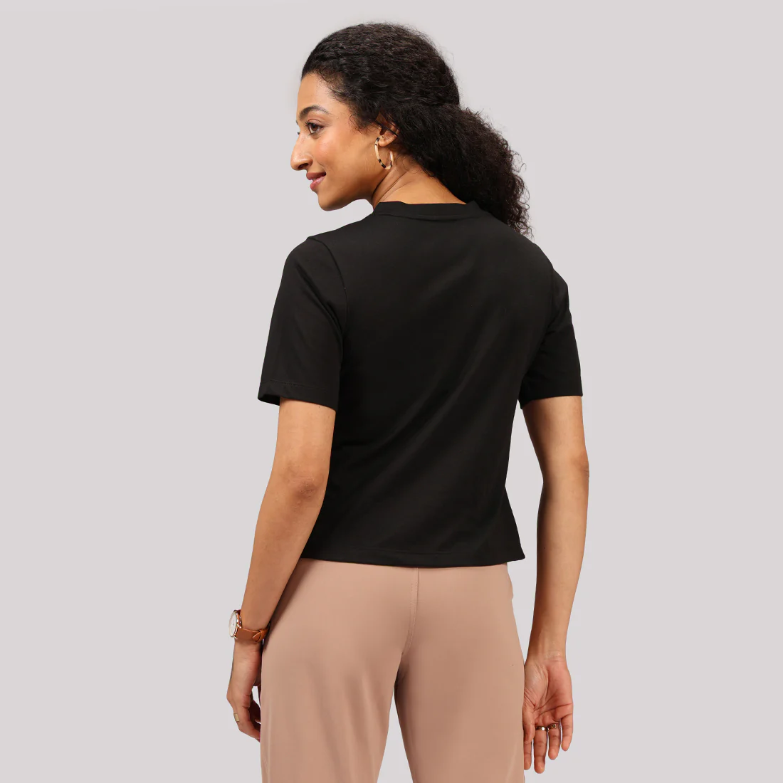 Cotton Pro High Neck Top - Image 5