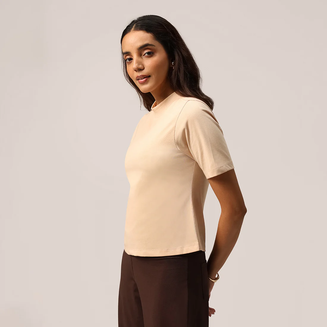 Cotton Pro High Neck Top - Image 60