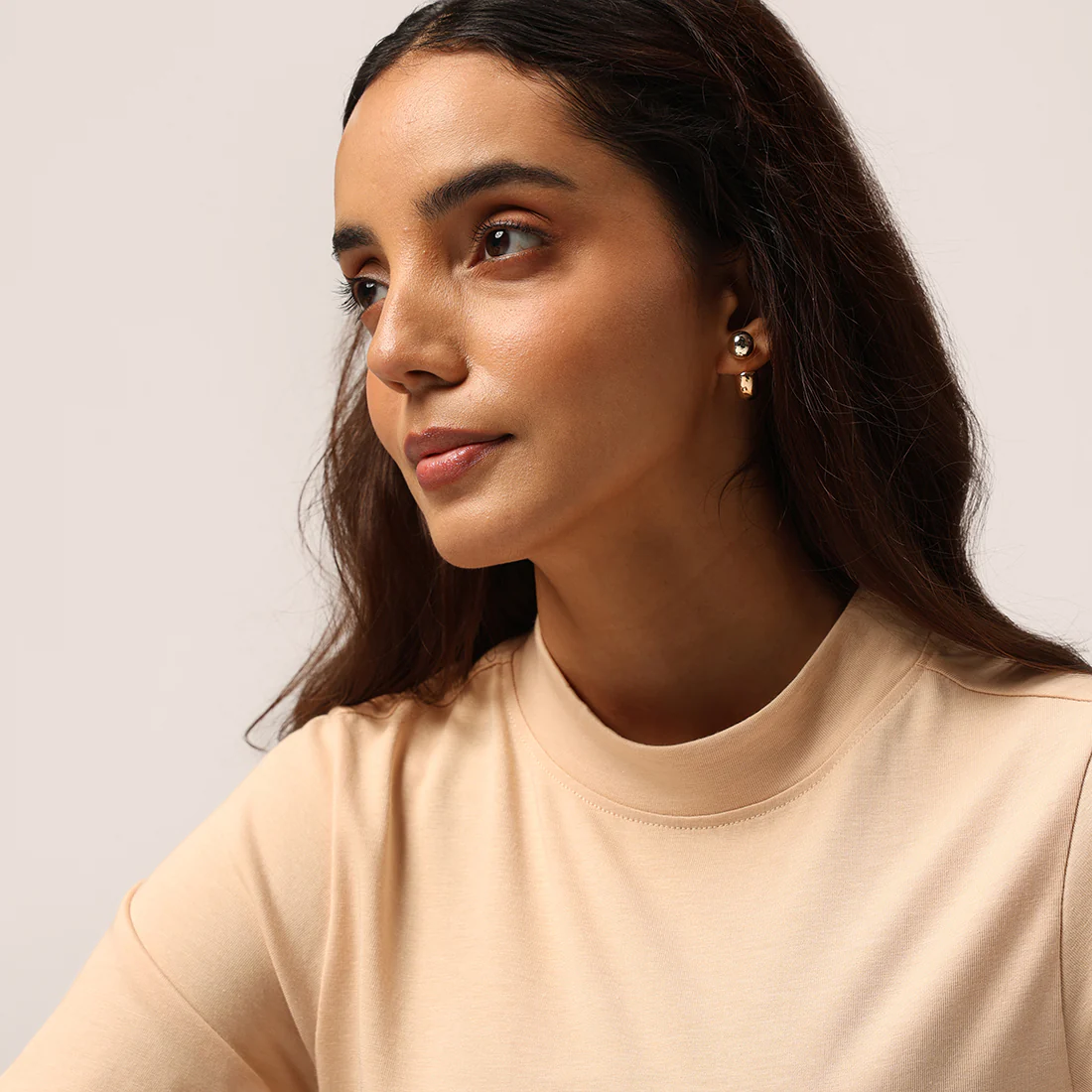 Cotton Pro High Neck Top - Image 65