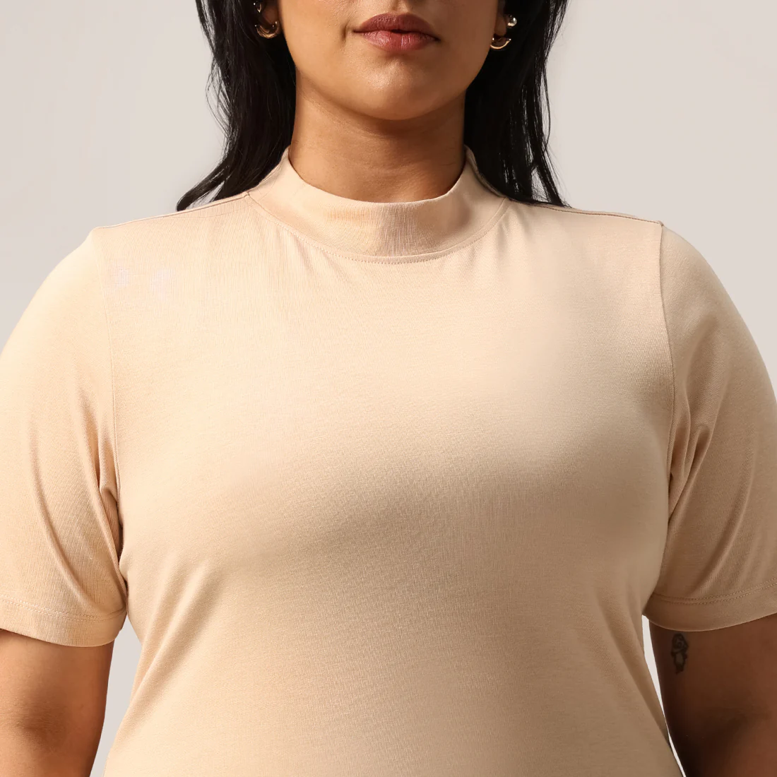 Cotton Pro High Neck Top - Image 68