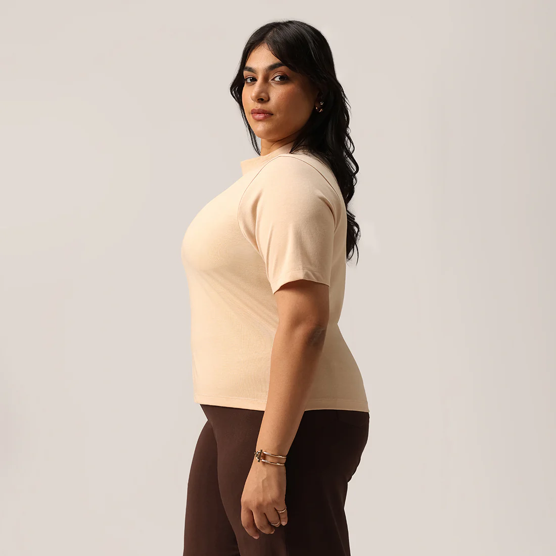 Cotton Pro High Neck Top - Image 69