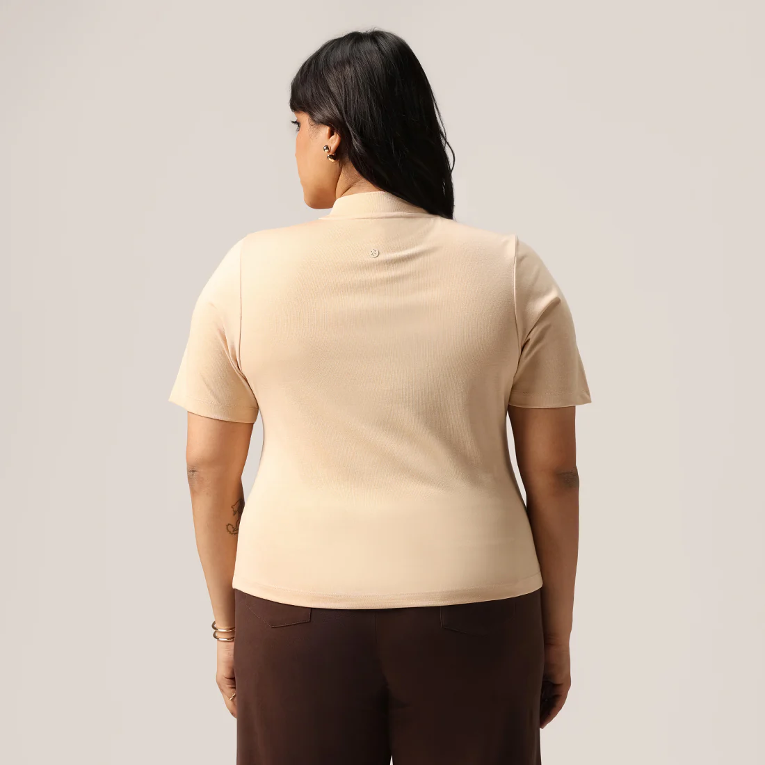 Cotton Pro High Neck Top - Image 70