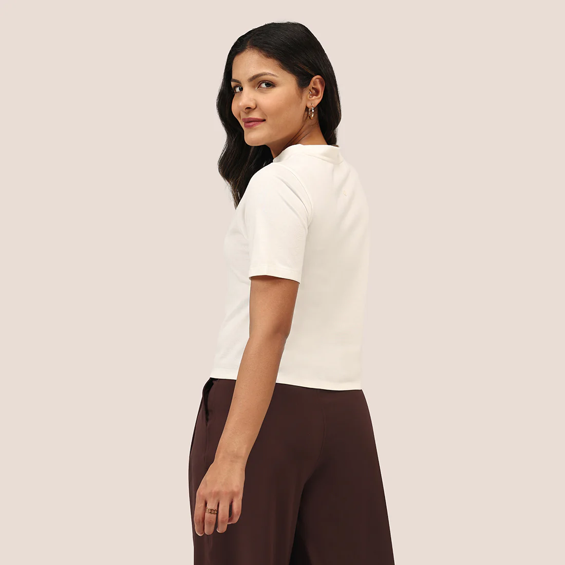 Cotton Pro High Neck Top - Image 91