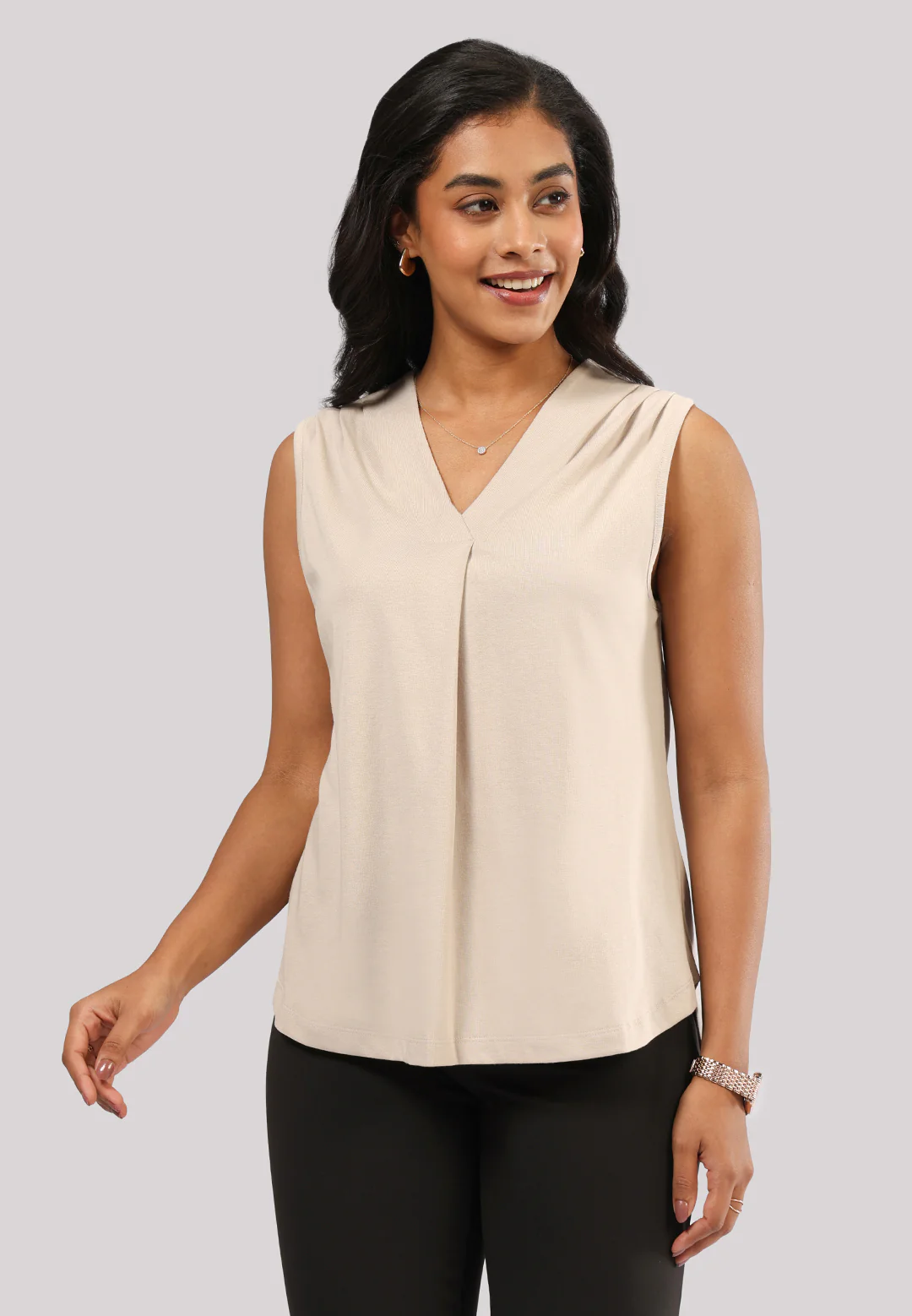 Cotton Pro Sleeveless Work Top - Image 49