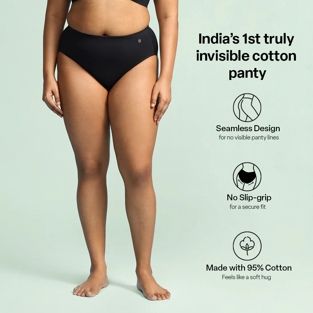 FreeDame Seamless Cotton Panty (Pack of 2) - Image 21