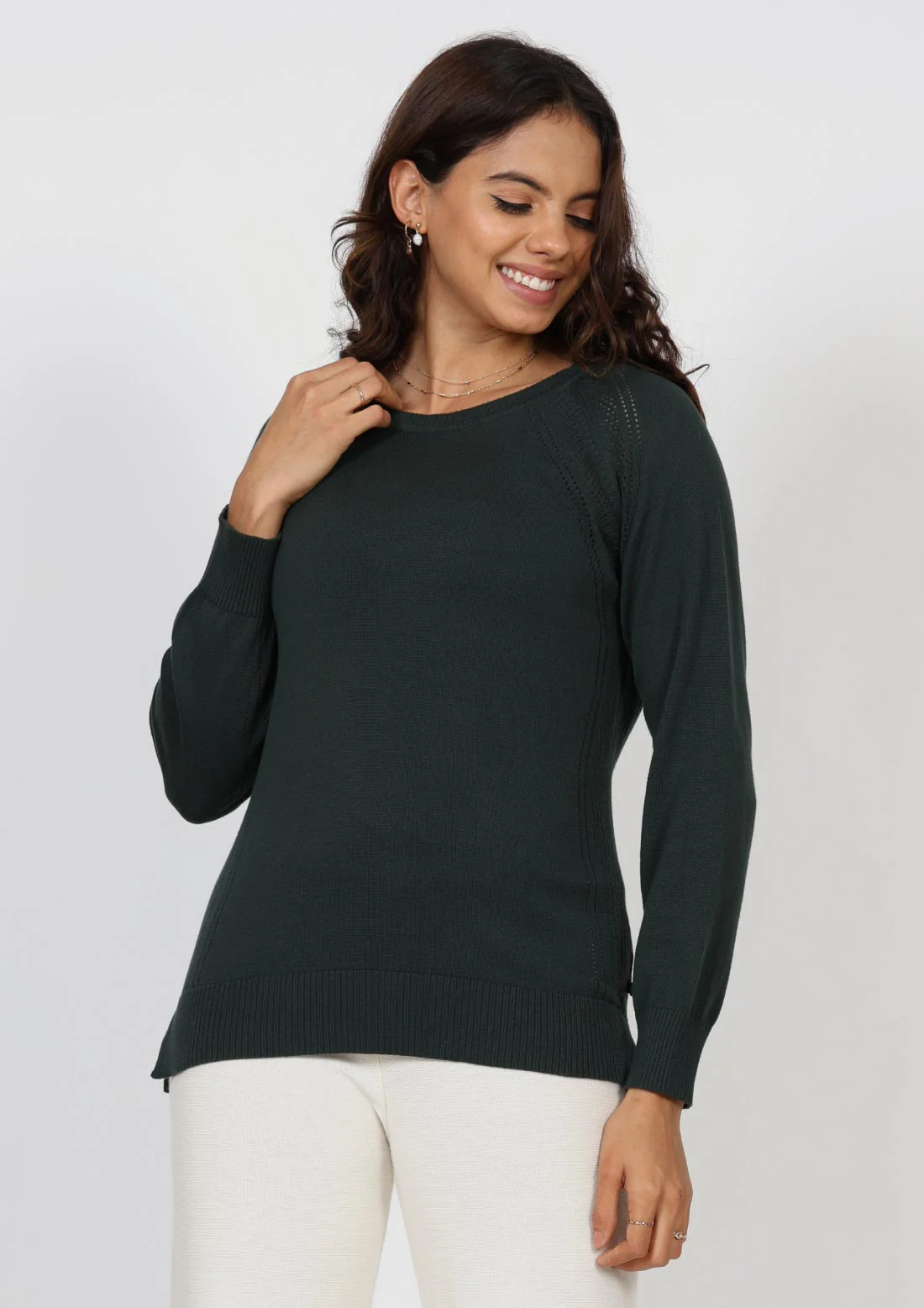 Move All Day CottonKnit Top Full Sleeves - Image 4