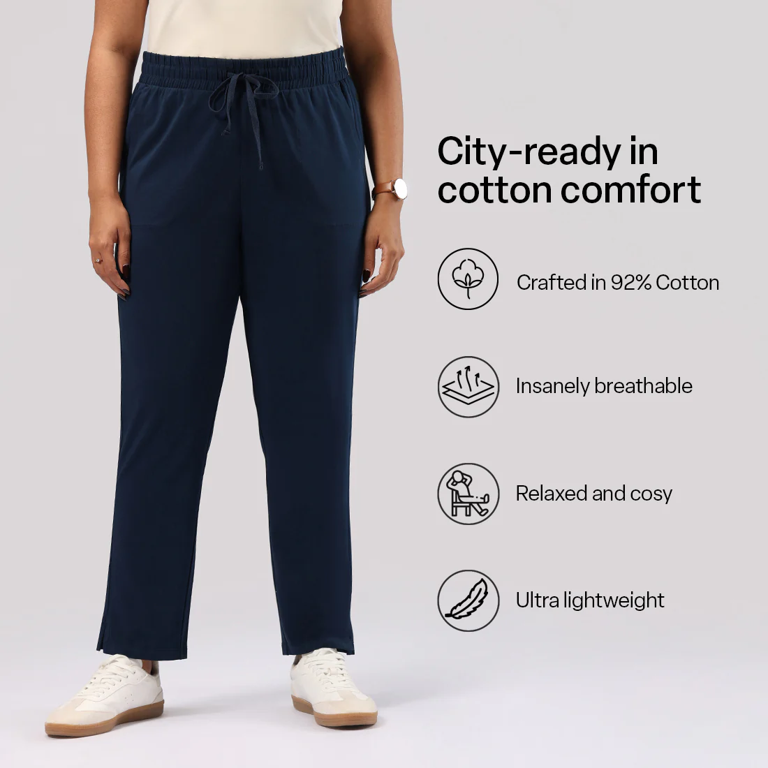 Groove-in Cotton Joggers - Image 101