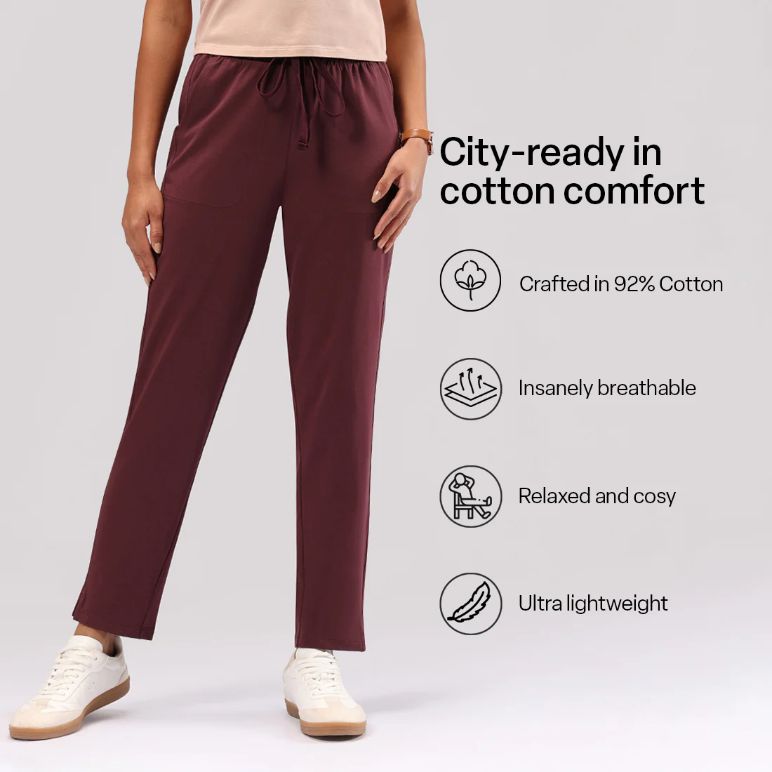 Groove-in Cotton Joggers - Image 110