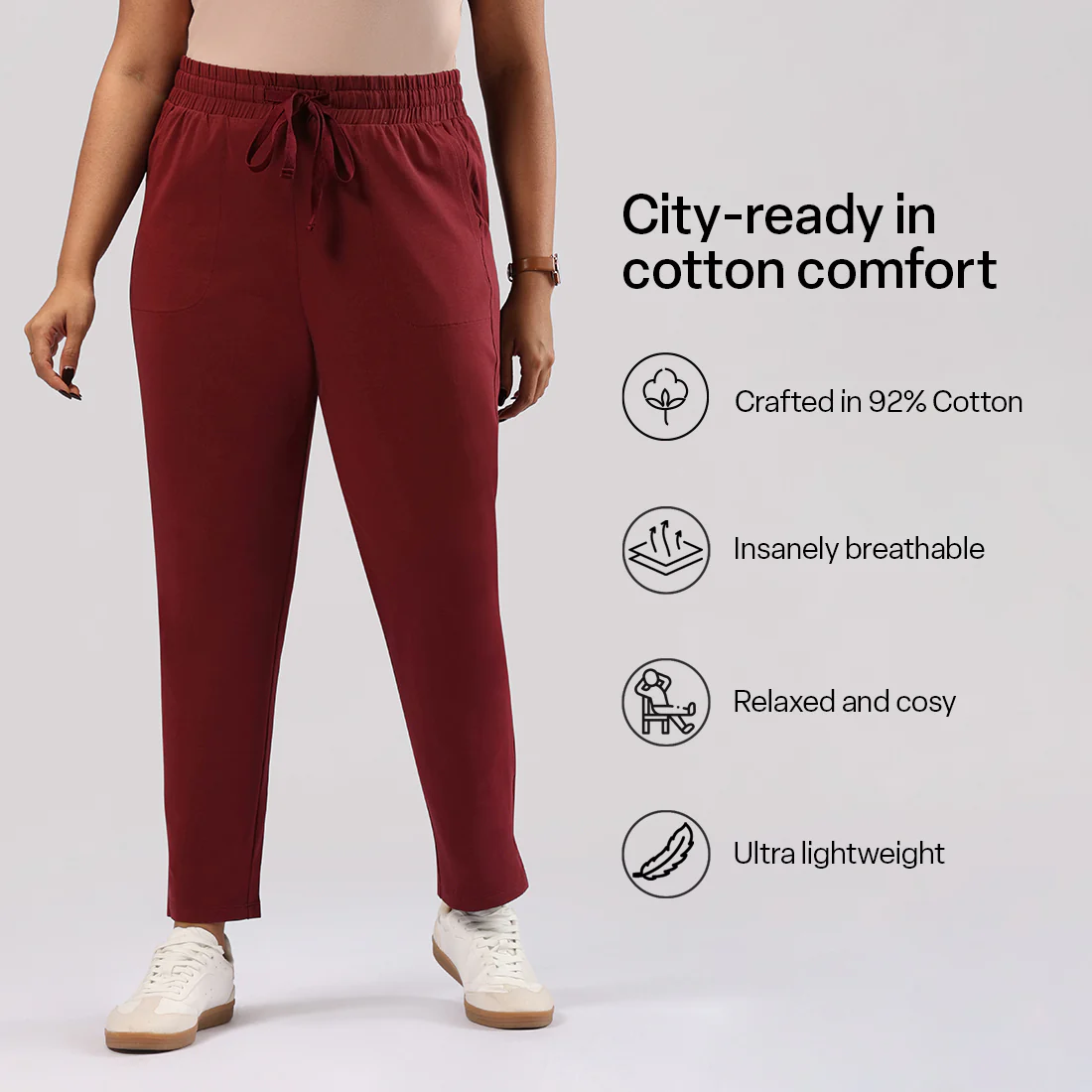 Groove-in Cotton Joggers - Image 29