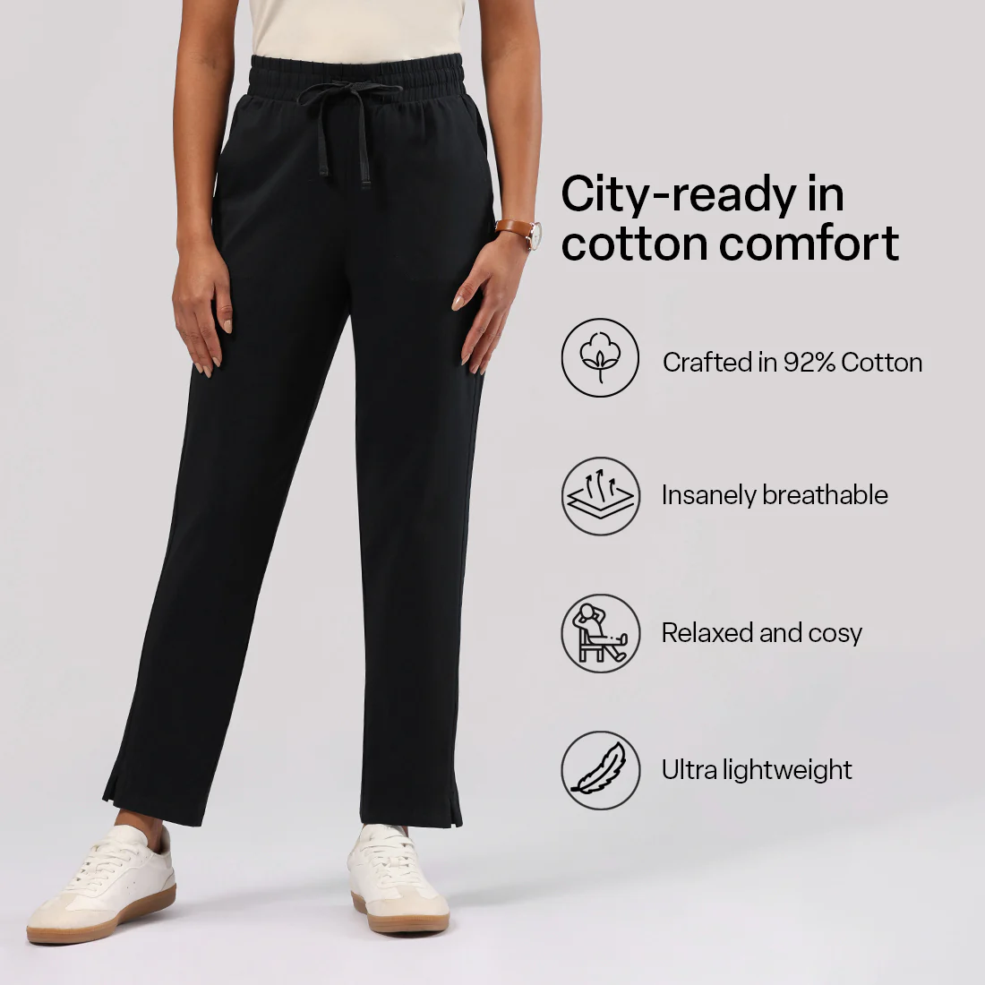 Groove-in Cotton Joggers - Image 36