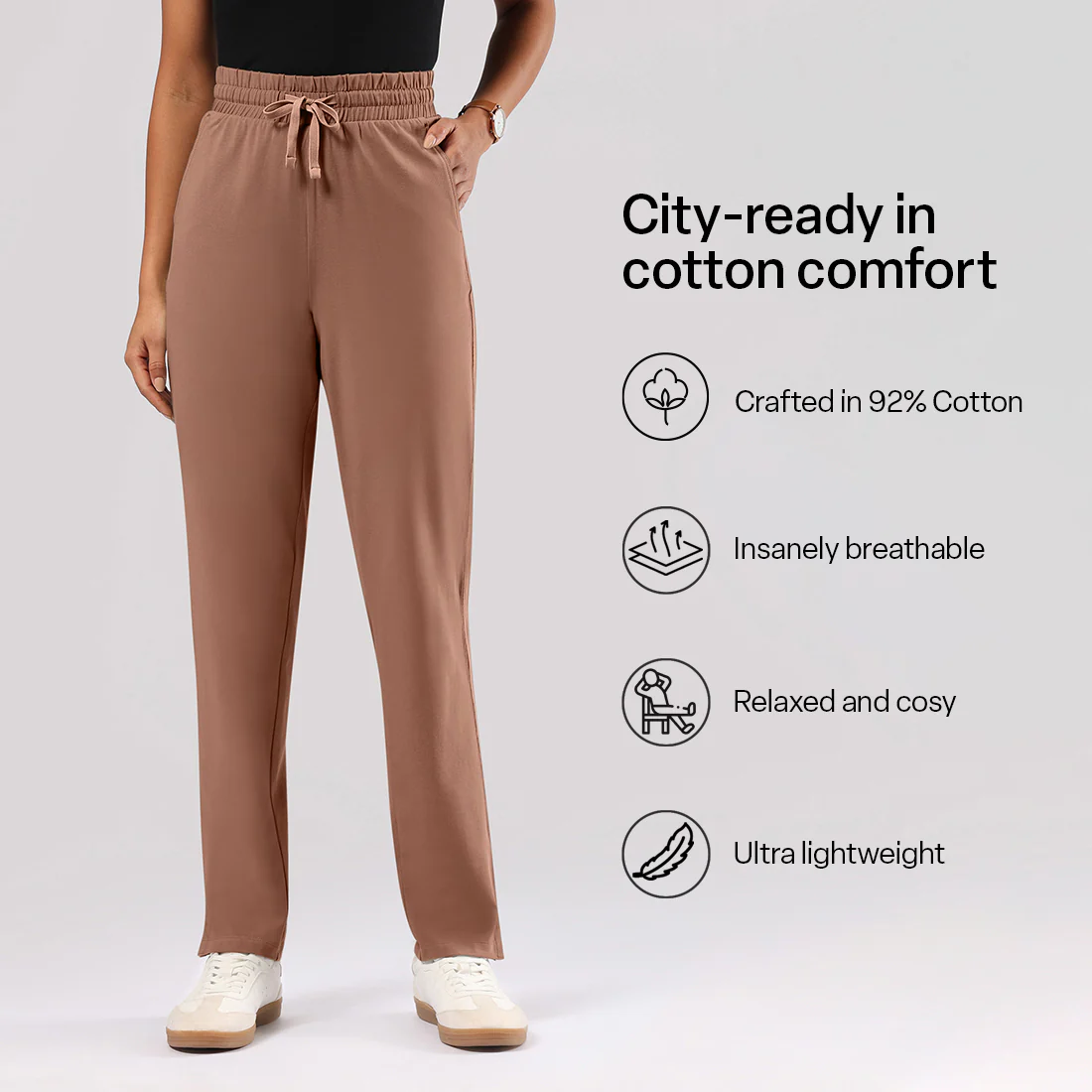 Groove-in Cotton Joggers - Image 54