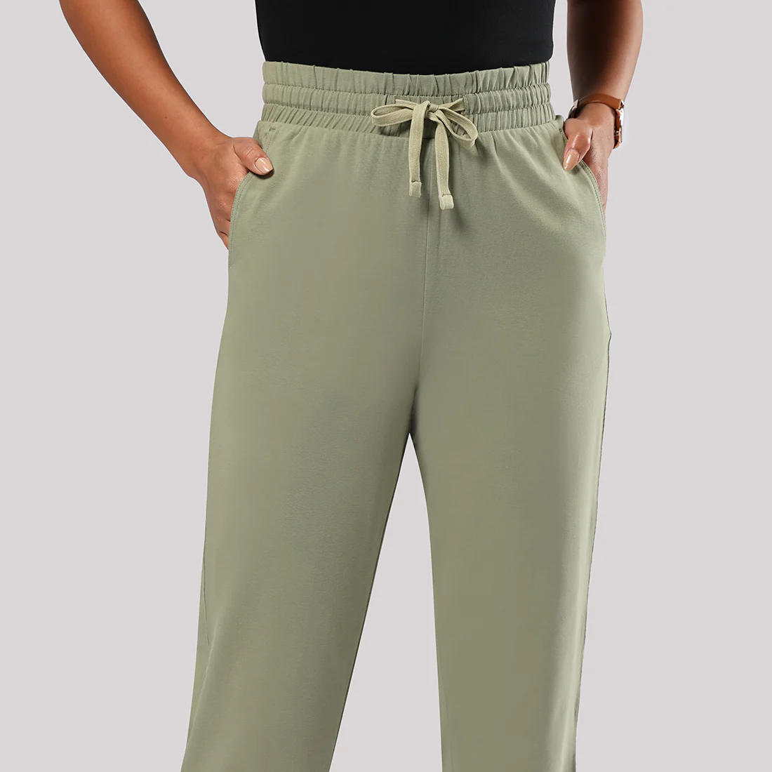 Groove-in Cotton Joggers - Image 74