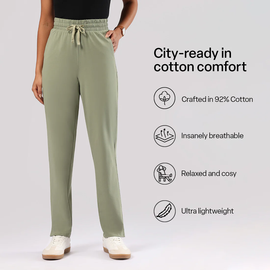 Groove-in Cotton Joggers - Image 75