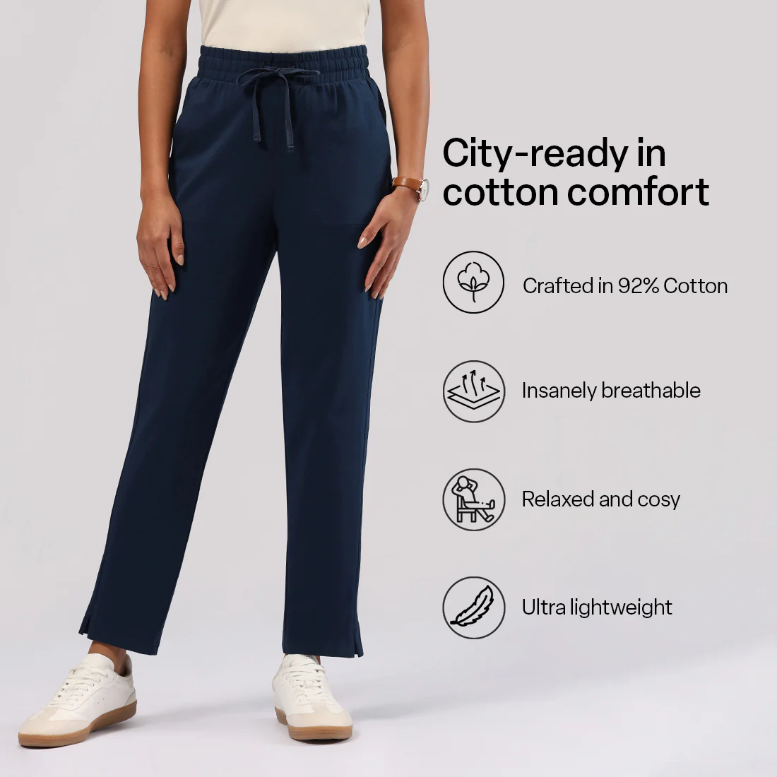 Groove-in Cotton Joggers - Image 93