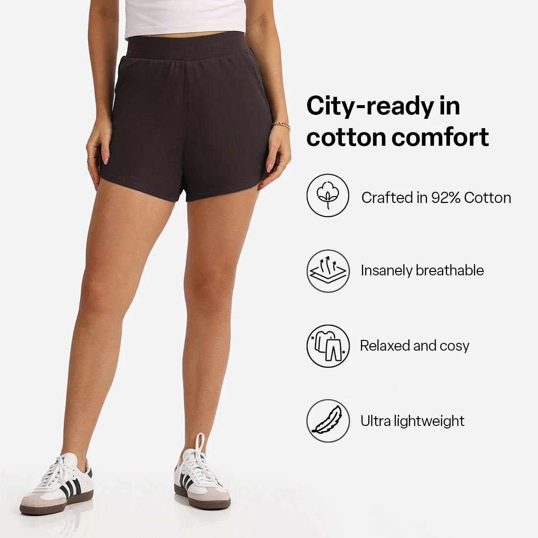 Groove-in Cotton Shorts - Image 107