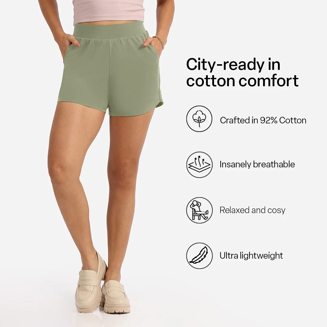 Groove-in Cotton Shorts - Image 64