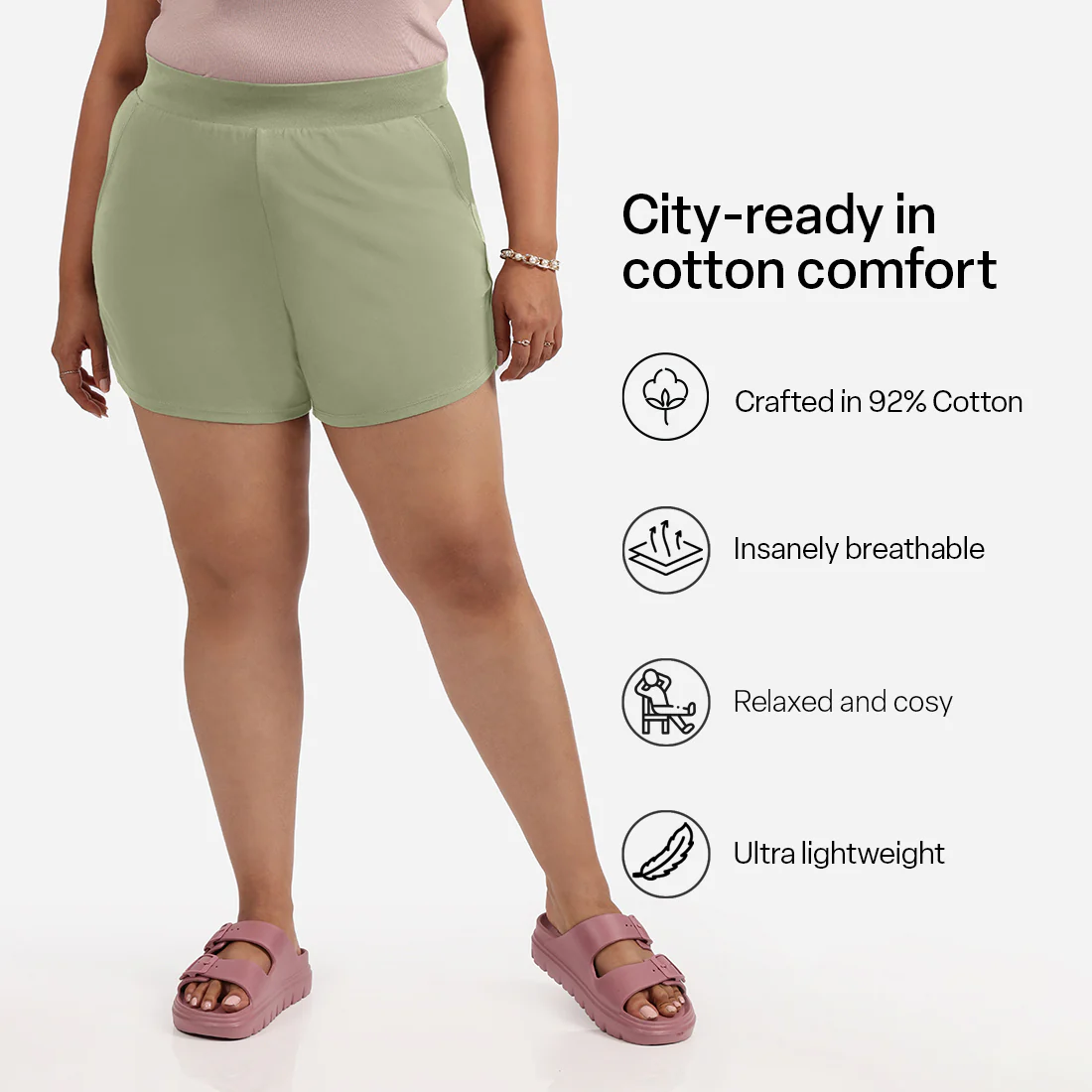 Groove-in Cotton Shorts - Image 71