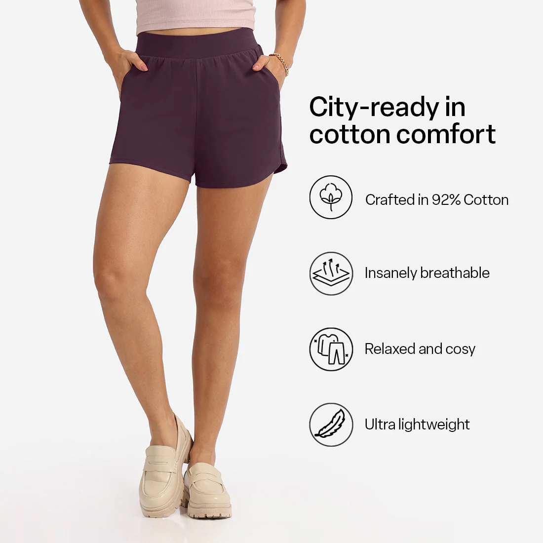 Groove-in Cotton Shorts - Image 92