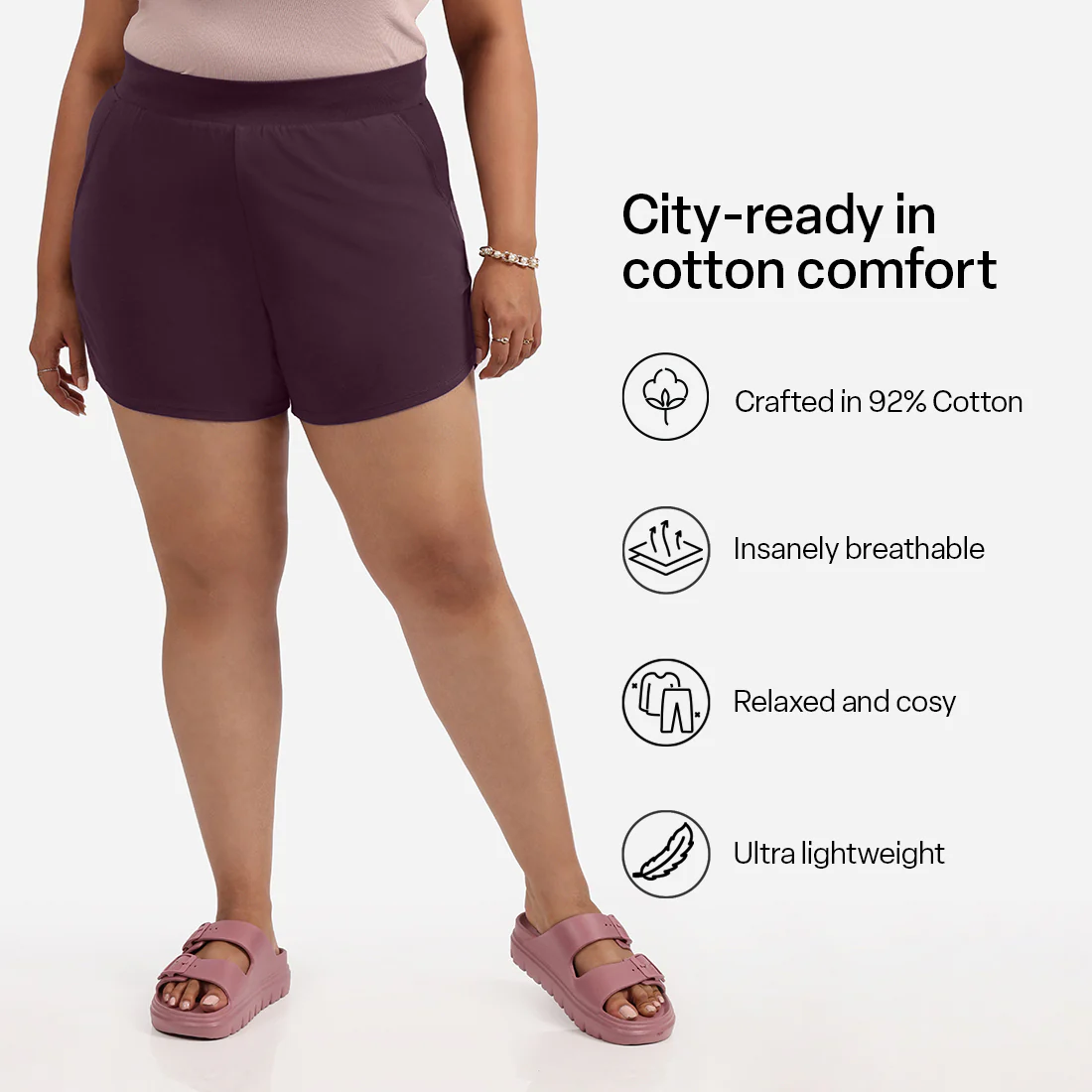 Groove-in Cotton Shorts - Image 98