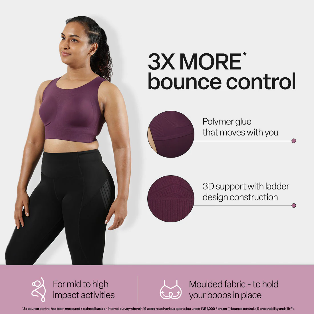 Power Up Sports Bra - Image 64