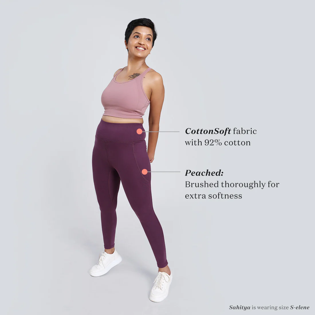 Groove-In Cotton Leggings - Image 104