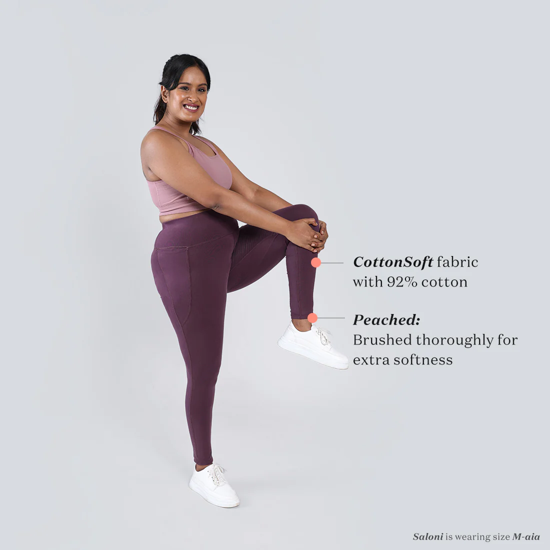 Groove-In Cotton Leggings - Image 106