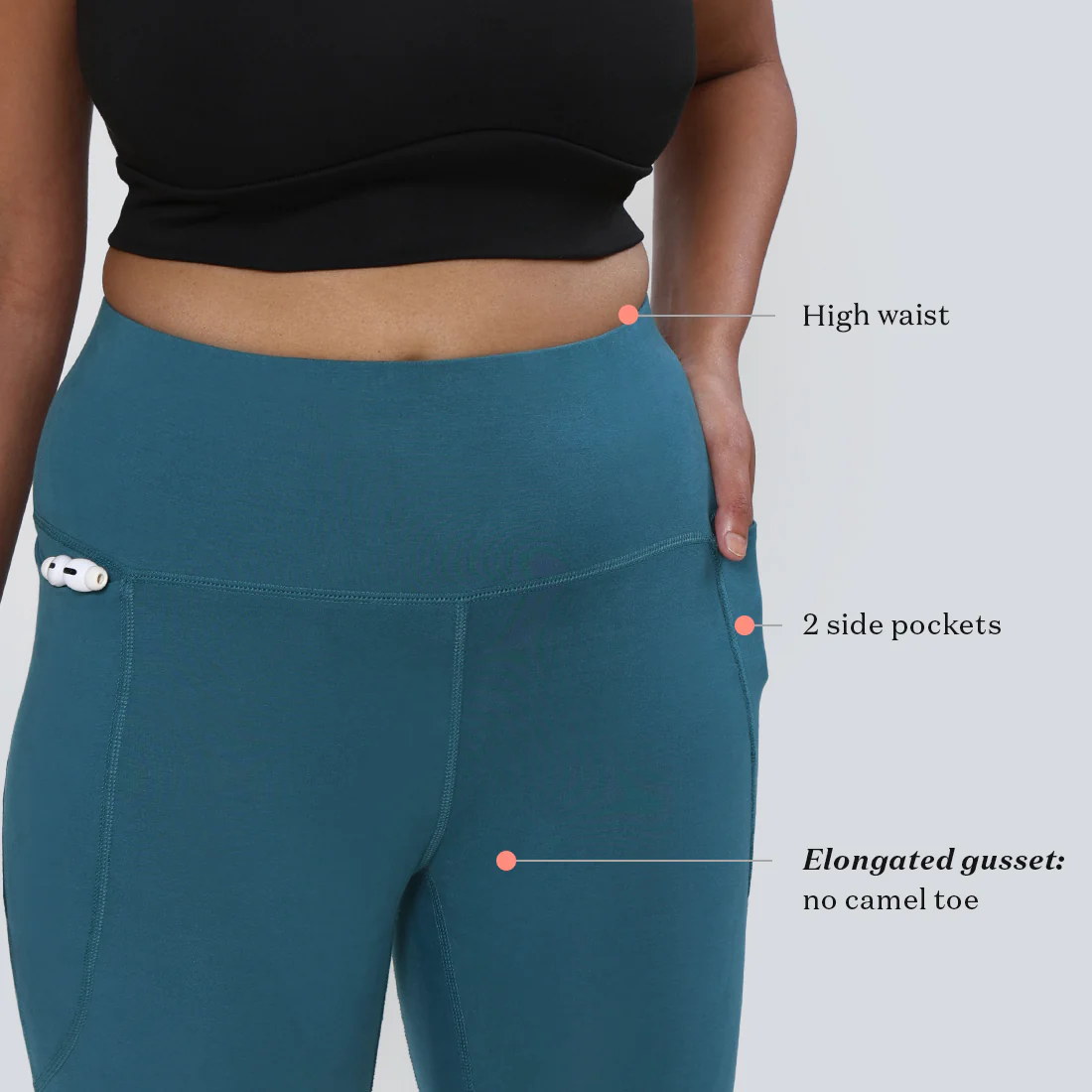 Groove-In Cotton Leggings - Image 109