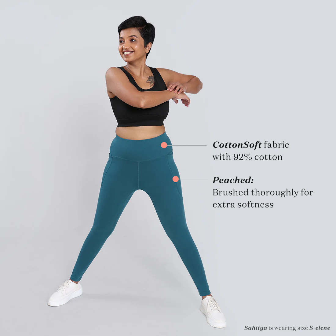 Groove-In Cotton Leggings - Image 112
