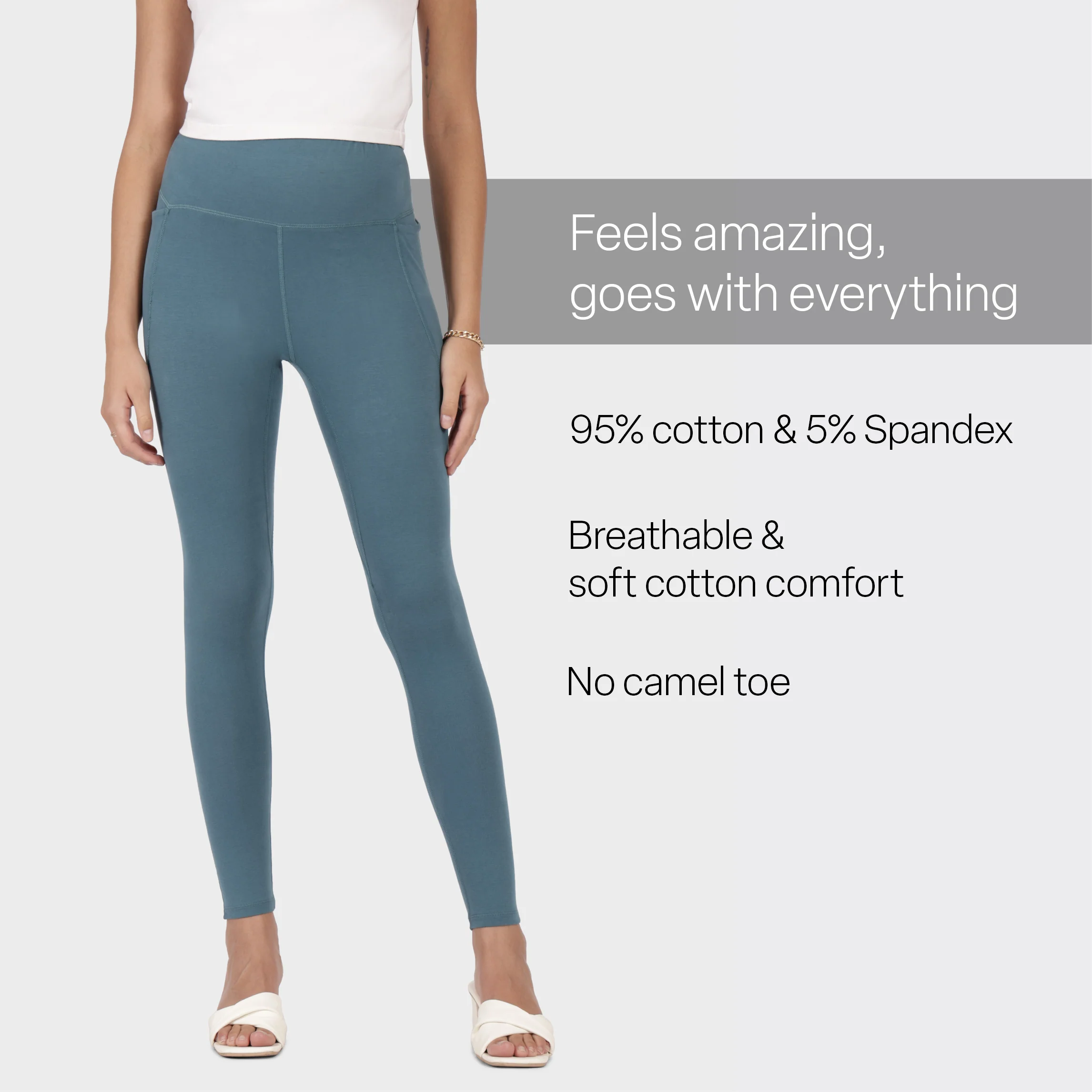 Groove-In Cotton Leggings - Image 182