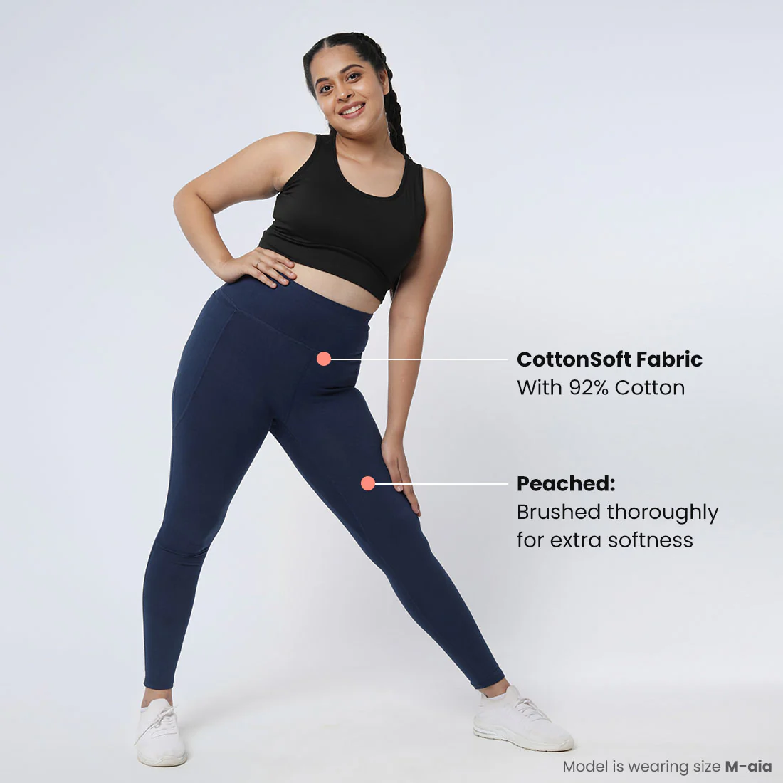 Groove-In Cotton Leggings - Image 66
