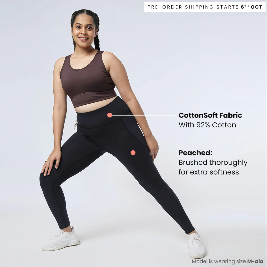 Groove-In Cotton Leggings - Image 70