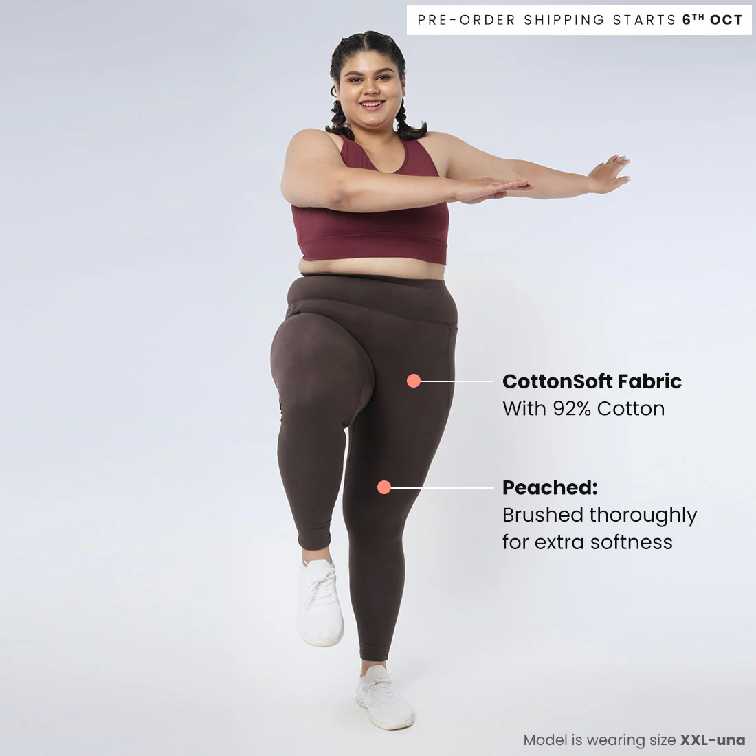 Groove-In Cotton Leggings - Image 74