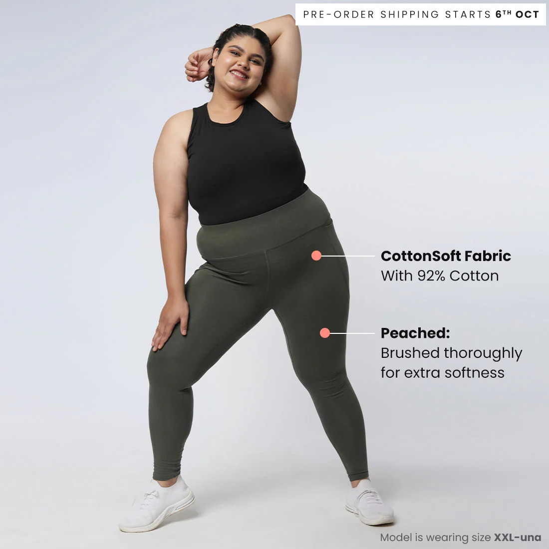 Groove-In Cotton Leggings - Image 78