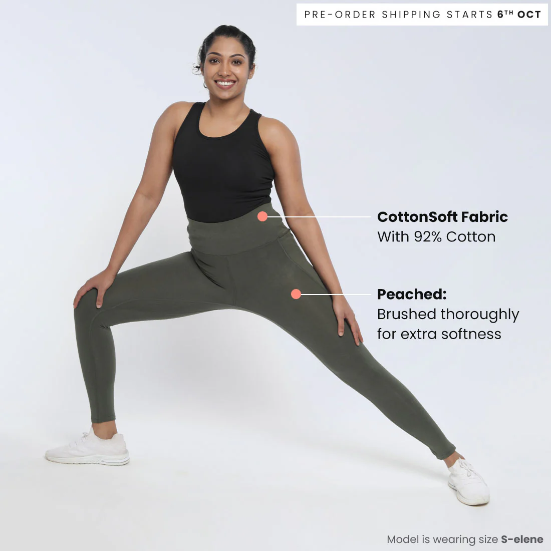 Groove-In Cotton Leggings - Image 80