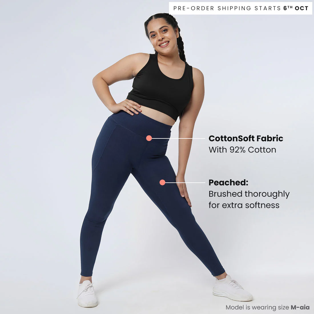 Groove-In Cotton Leggings - Image 81