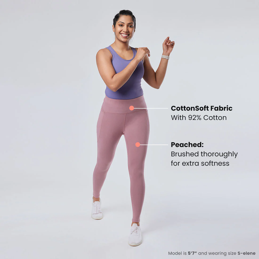 Groove-In Cotton Leggings - Image 86