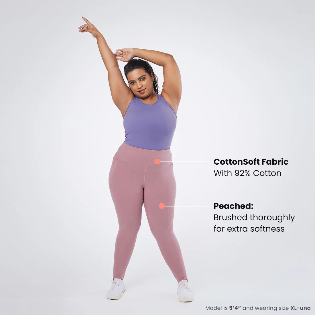 Groove-In Cotton Leggings - Image 90