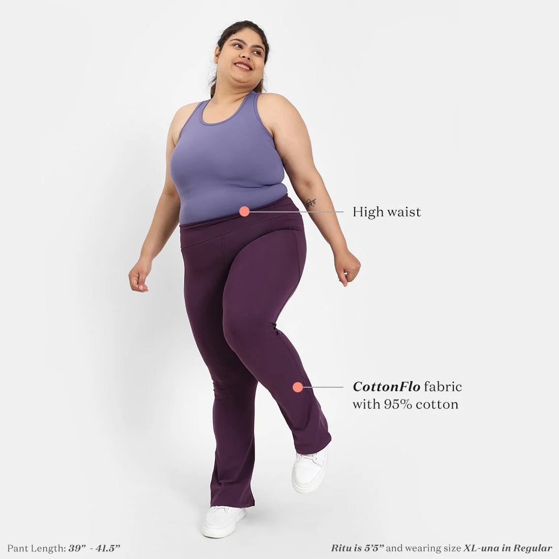 The Groove-In Cotton Flare Pants - Image 11