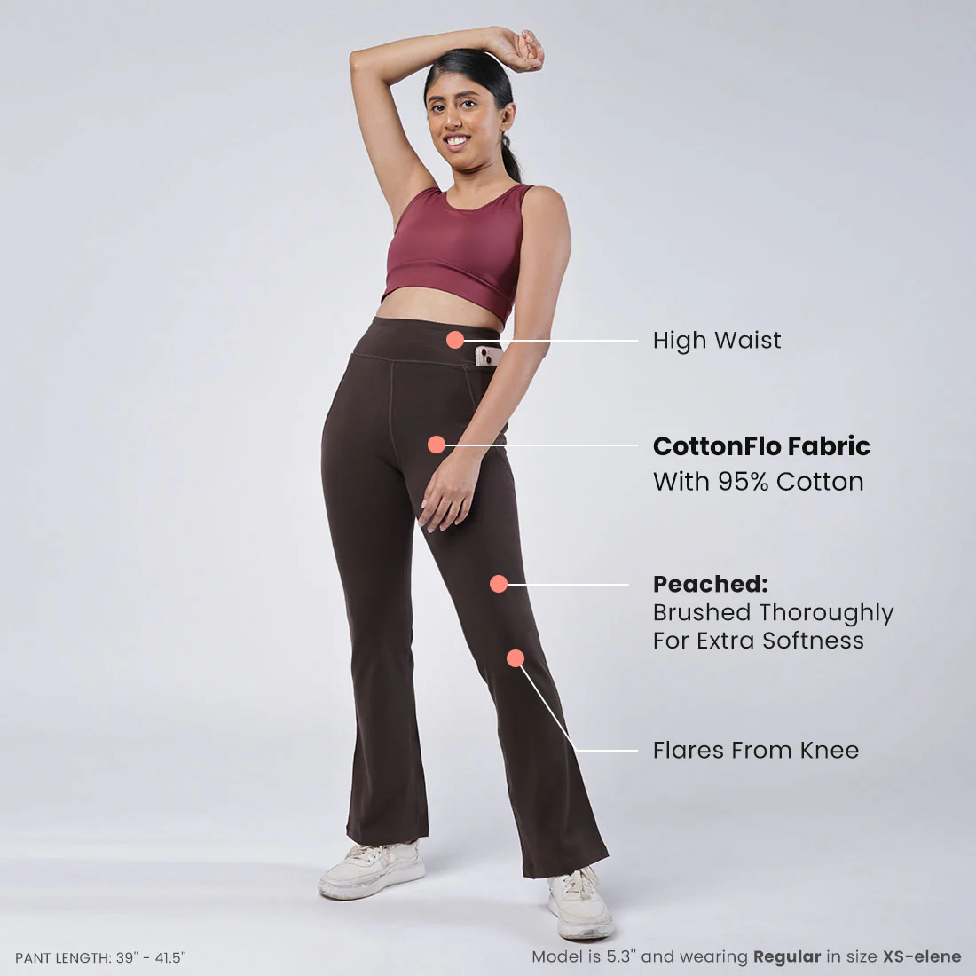 The Groove-In Cotton Flare Pants - Image 131