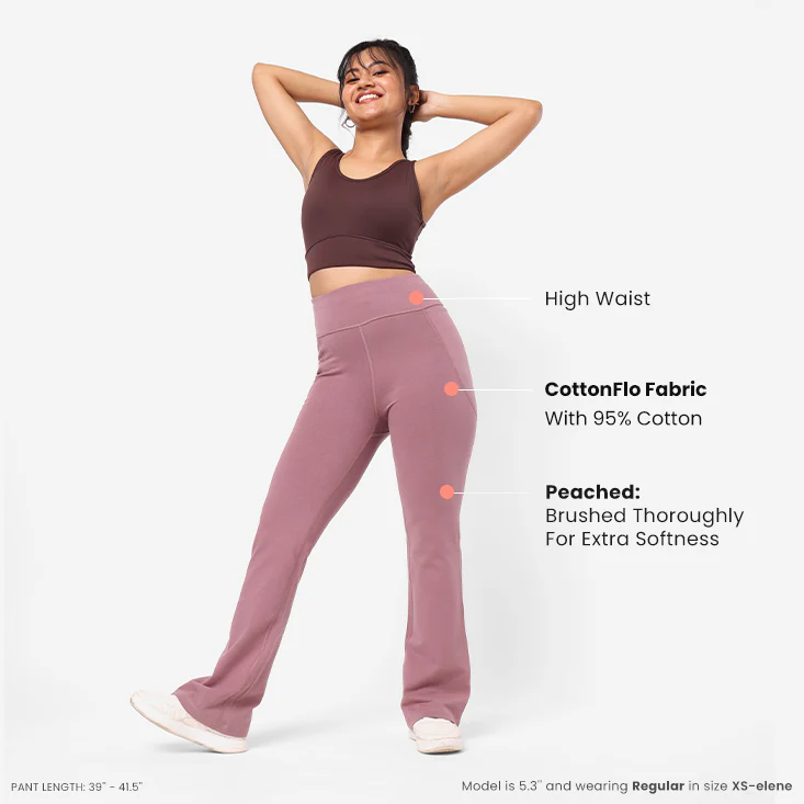 The Groove-In Cotton Flare Pants - Image 26