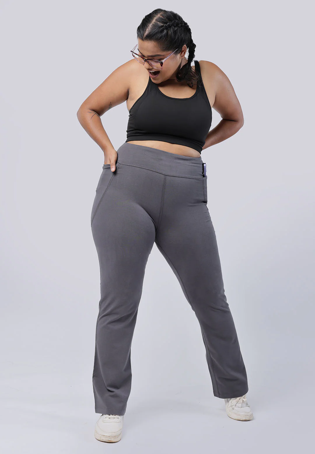 The Groove-In Cotton Flare Pants - Image 5