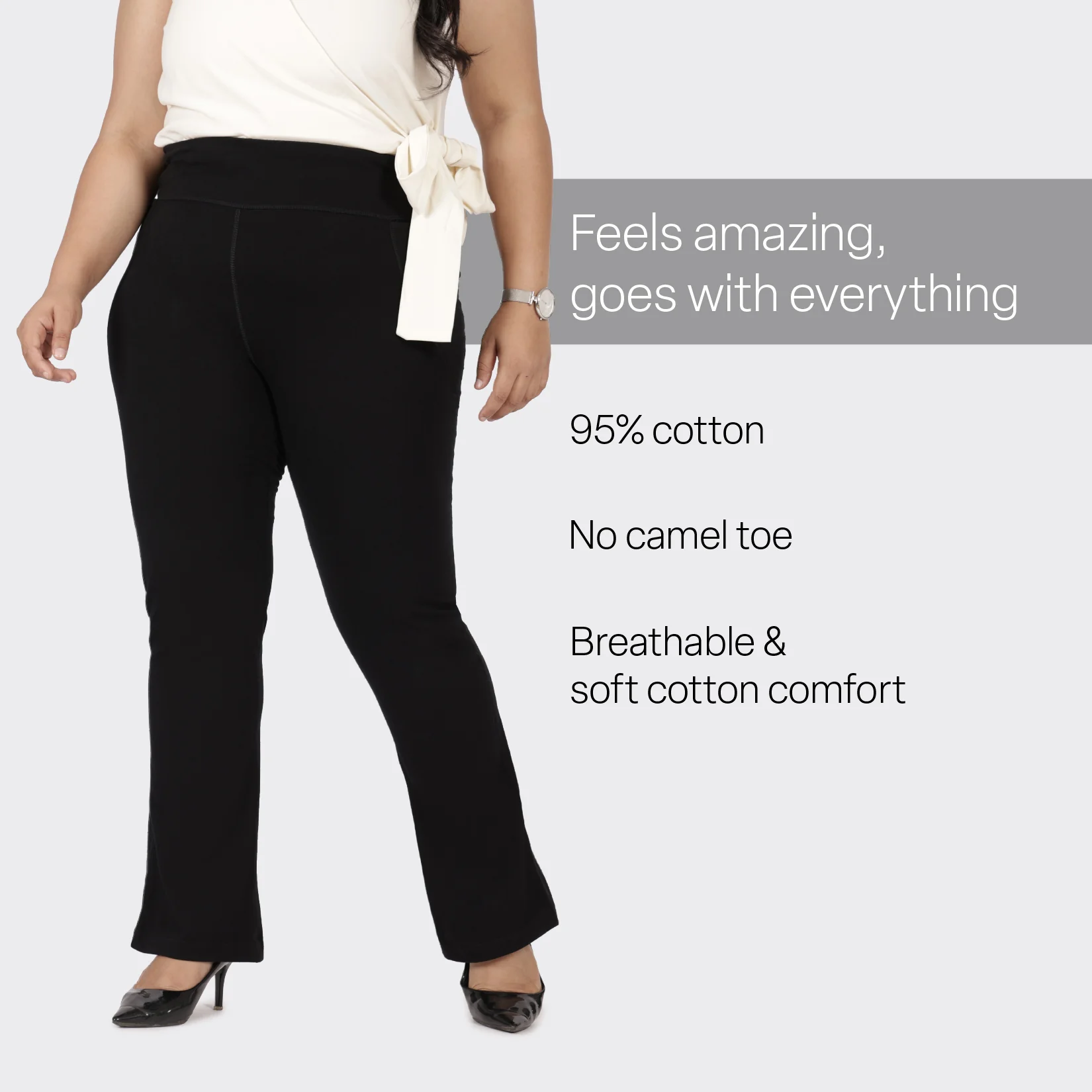 The Groove-In Cotton Flare Pants - Image 63